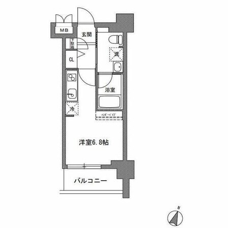 ＴＬＲレジデンス川崎大師の物件間取画像